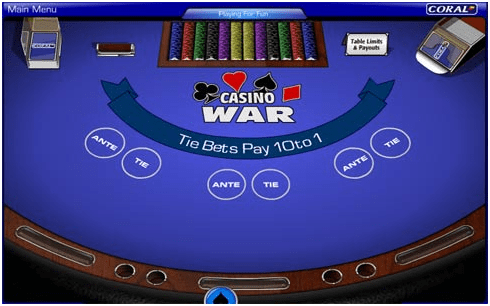 Online Casino War: A Simple but Exciting Game